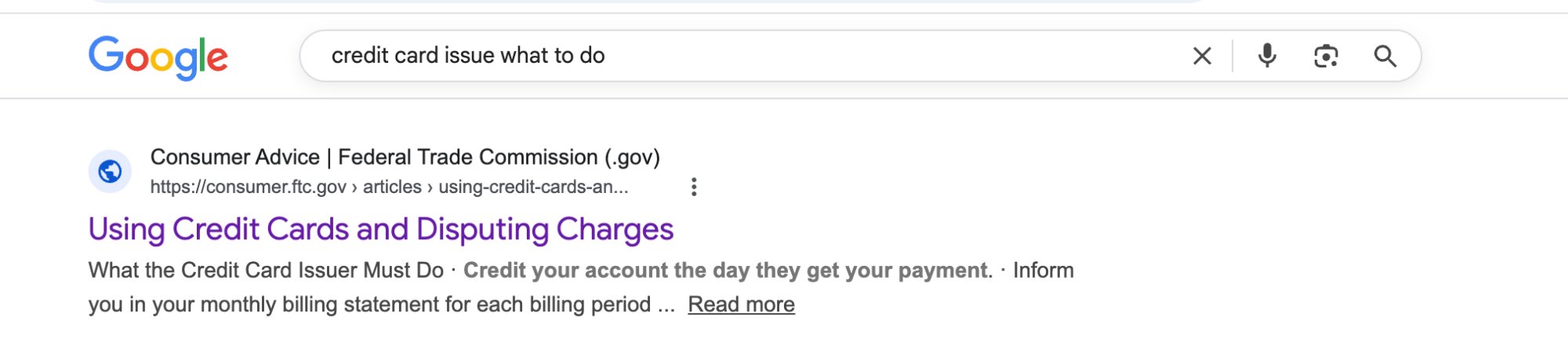 FTC consumer.ftc.gov showing generic globe favicon